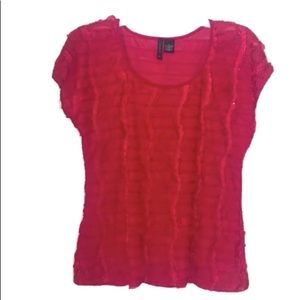 Girls New Directions Large Pink Blouse Shirt